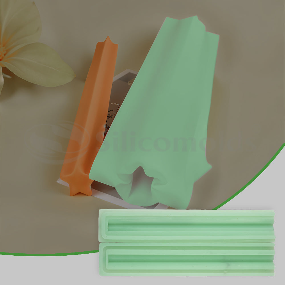 SILICOMOLDS - Silicone Star Shape- Soap Tube Mold-URP040SM